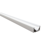 Le profil en aluminium LED de canal en aluminium à angle droit de 45 degrés pour la surface a monté la LED allumant 19*11mm