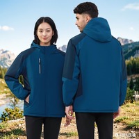 Veste Softshell Unisexe à Capuche Imperméable et Coupe-Vent avec Fermeture Éclair, Personnalisable en Usine, pour Sports de Plein Air