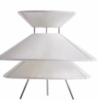 Lampe de table et suspension de design italien nordique Wabi-sabi inspiré du fil de soie pour décor de salle d'exposition de restaurant japonais