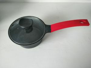 Juego de utensilios de cocina de aluminio antiadherente de 10 piezas al por mayor <span class=keywords><strong>sartenes</strong></span> de cocina con diseño de patrón ondulado de China - Product Image 6