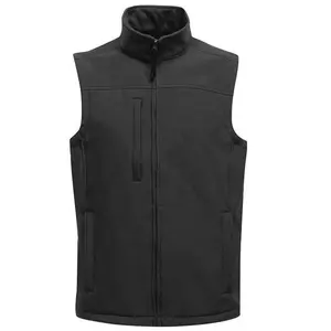 Jaket Softshell desain kustom untuk pria, rompi berburu Bodywarmer tanpa lengan