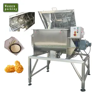 Continuous Ribbon Blender Ribbon Mixing Machine Dry Mix Blender