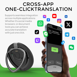Traduttore AI in tempo reale per viaggi, offline, registrazione, foto e voce, per affari, 146 lingue, con supporto magnetico e stand - Product Image 3