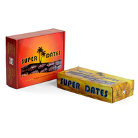 Boîte-cadeau d'emballage de dates arabes du ramadan imprimées personnalisées boîtes de dates medjool vides avec séparateur