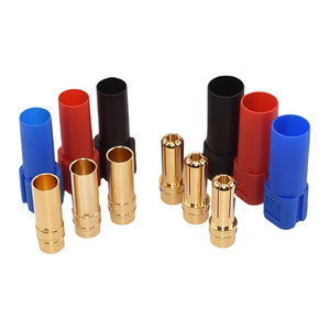 Conectores Amass XT150 de Cobre Macho/Hembra de Alta Potencia con Fundas Protectoras y Conectores de 6mm Chapados en Oro para Pruebas de Baterías RC - Product Image 3