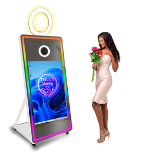 2025 cermin populer Photobooth Shell dengan layar sentuh kamera dan Printer Selfie cermin ajaib mesin Stan foto untuk pesta - Product Image 1