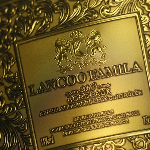 High Quality Metal <b>Label</b> Custom Private Logo Sticker Embossed Printing Candle Perfume Bottle <b>Label</b> for <b>Gift</b> & Perfume & Cosmetic - Product Image 2