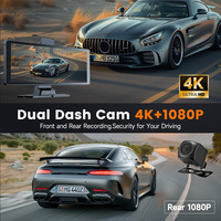 Pantalla de Navegación Portátil GPS Android Inalámbrica de 10.26 Pulgadas 4K, Cámara Grabadora Dual Giratoria Delantera/Trasera, CarPlay ZC10C, 1 Año de Garantía