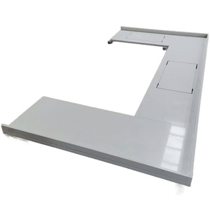 Comptoirs de cuisine et de salle de bain en quartz artificiel blanc neige - Projets écologiques à grande échelle pour les maisons et les manoirs - Product Image 1
