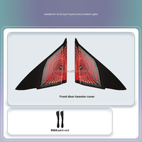 Kit d'éclairage d'ambiance de haute qualité pour Toyota Camry, éclairage d'ambiance de voiture, LED 3D, 64 couleurs, éclairage LED intérieur de voiture, éclairage d'ambiance de porte