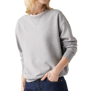 Sweat-shirt confortable en tricot pour femme, style pull à manches longues, respirant, écologique, parfait pour un usage quotidien décontracté - Product Image 1