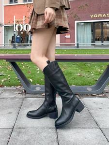 מגפי אמצע החורף בהתאמה אישית עם רוכסן, הבלעדית בעובי נוחות מוגברת ונעליים נעלי נשים לנשים - Product Image 2