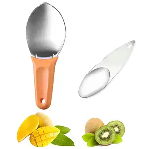 Kiwi xoài Cutter Slicer xoài Cutter Divider corer Remover Công cụ nhà bếp để làm Salad Trái Cây Rau Quả phụ kiện