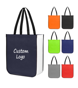 Bolsas de Compras de Tela No Tejida, Impresas a Todo Color, Reutilizables, Laminadas, Personalizadas, Promocionales, Publicitarias, para Regalos - Product Image 1