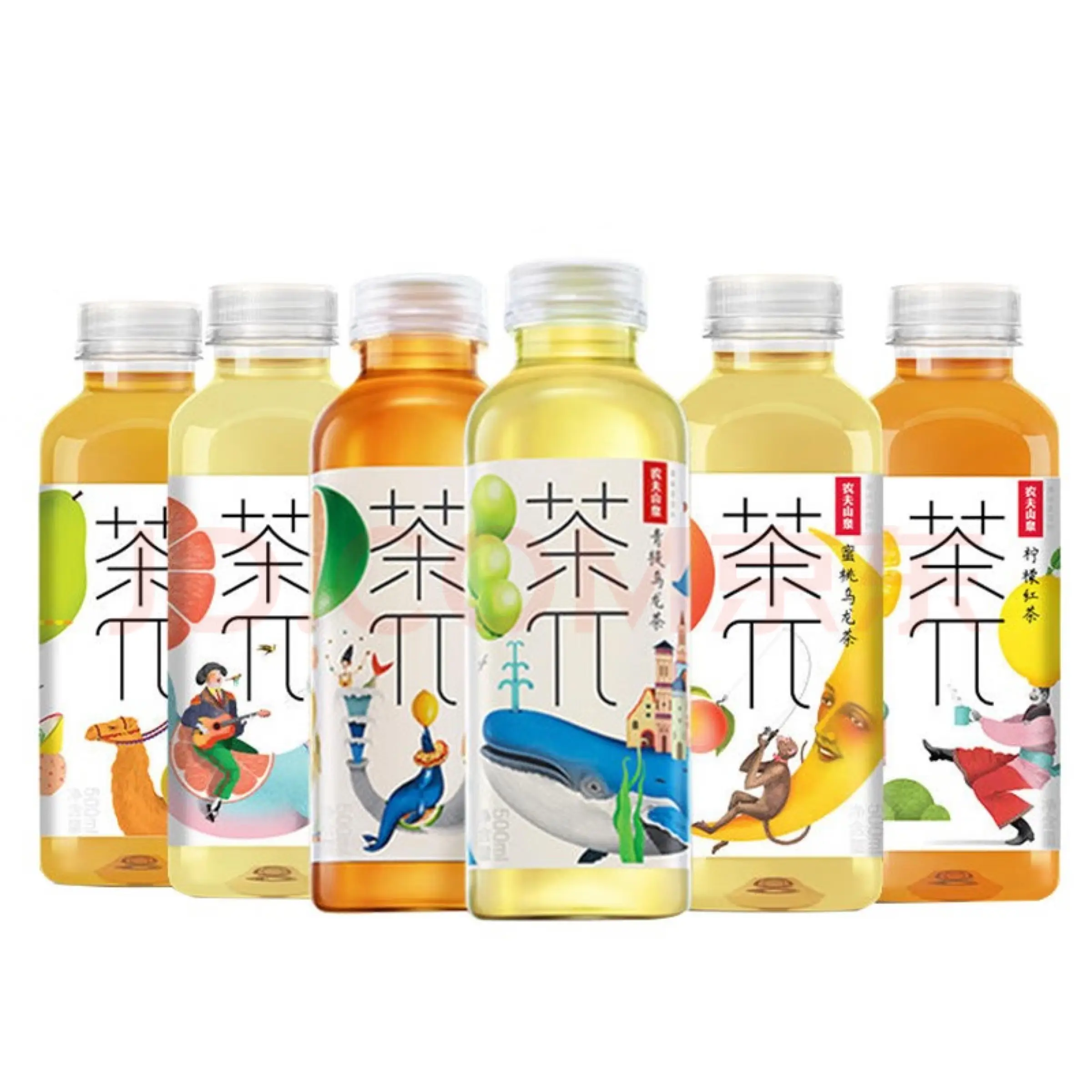 Factory Direct Nongfu Spring Peach Oolong Mixed Juice Drinks And Beverages