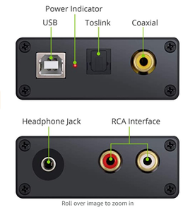 Décodeur audio numérique vers analogique USB vers fibre coaxiale <span class=keywords><strong>RCA</strong></span> pour <span class=keywords><strong>carte</strong></span> <span class=keywords><strong>son</strong></span> <span class=keywords><strong>externe</strong></span> d'ordinateur - Product Image 4