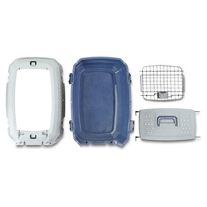Jaula Transportadora de Plástico Portátil para Mascotas Pequeñas, Aprobada para Transporte Aéreo, Caja de Transporte para Gatos y Perros - Product Image 3