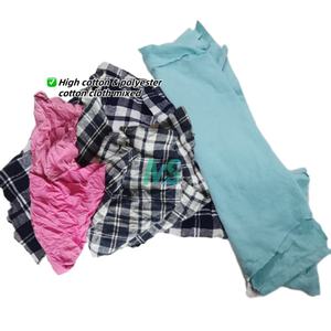 Chiffons de nettoyage industriels de déchets de coton de textile d'absorption d'huile d'eau pour des chiffons de bateaux dans des paquets sac de chiffons - Product Image 3