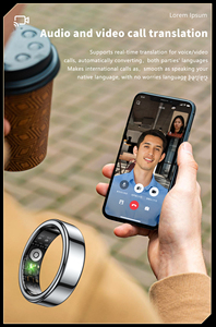 Ai Note Taker Wearable Device Ring with Remote Camera Voice Recording Ai Smart Ring Controller Combo Set Women Men Wearable Ring - Product Image 4