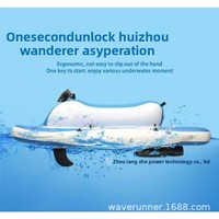 Vente directe usine – Bateau à réaction électrique gonflable 700W, propulseur 180-200kg, pour piscine, flottation aquatique, sports nautiques en extérieur