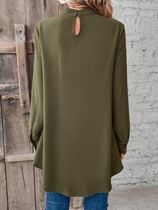 Traje de Mujer Personalizado, Modesto, de Color Sólido, Cuello Redondo, Manga Larga, a la Moda (Oriente Medio), ODM, para Bodas - Product Image 4