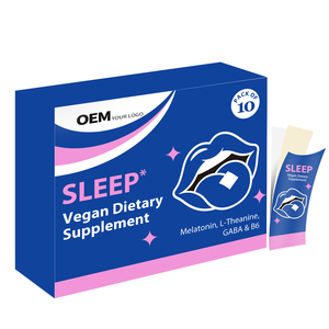 Films oraux à dissolution rapide de mélatonine pour le sommeil, très vendus, améliorent la qualité du sommeil, favorisent l'endormissement plus rapide, complément alimentaire - Product Image 1