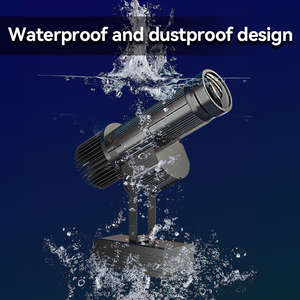 LED GOBO Logo Werbelaser Rotierender <strong>Projektor</strong> 15W Statische Bereiche- Und Fassadenanzeige Wasserdichter LED Logo-<strong>Projektor</strong> - Product Image 3