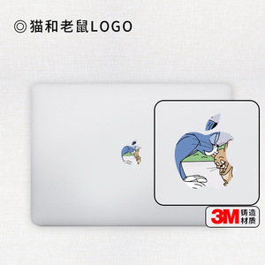 Autocollant logo MacBook Air en matériau 3M, peau durable pour ordinateur portable, design créatif - Product Image 4