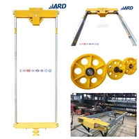 T Type 16mm 13k18k T82 T75 Ascenseur Creux Guide Rail Support Clips Fishplate Chaussures Outil Jauge D'alignement Fabrication en Chine