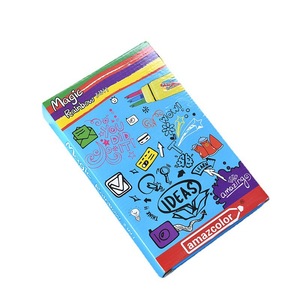 Nouveauté Stylo magique multicolore MARQUEUR MAGIQUE Graffiti Craft PenThree lignes de crayons aquarelle - Product Image 5