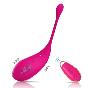 Potente Vibrador de Huevo con Control Remoto Inalámbrico de Silicona, Juguetes Sexuales para Mujeres, Vibrador de Punto G Portátil, Huevo del Amor - Product Image 1