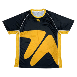 T-shirts personnalisés en polyester à manches courtes, style streetwear, avec logo imprimé, respirants, coupe oversize, décontractés, pour le sport - Product Image 2