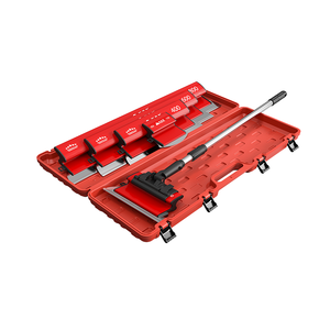 Nhà Máy supply15cm 25cm 40cm 60cm 80cm thép không gỉ skimming Blade vách thạch cao công cụ với phần mở rộng cực thạch cao <span class=keywords><strong>trowel</strong></span> Kit - Product Image 1