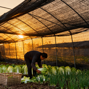 Personnalisation en gros 30% ~ 90% tissu de maille de blocage du soleil filet d'ombrage de maille en plastique noir serre agricole escargot de soleil - Product Image 1