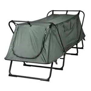 1 Persoon Swag De Grond Vouwen Familie Volwassen Slapen Privacy Pop Vouwen Camping Bed Cot Tent Waterdicht Outdoor Voor volwassen
