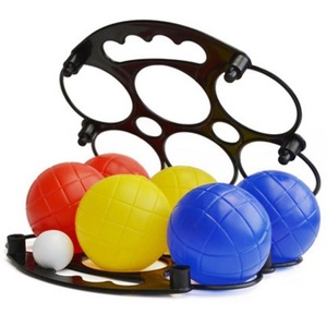 6 pièces Sports et divertissement jardin pelouse plage résistant à l'eau coloré bocce balle ensemble coloré boules <span class=keywords><strong>boccia</strong></span> - Product Image 2