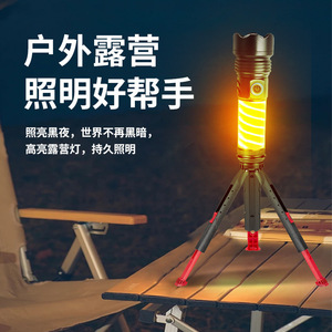 Camping <b>Lantern</b> <b>Led</b> <b>Rechargeable</b> Aluminum Alloy Warm White Light For Outdoor Camping Use - Product Image 4