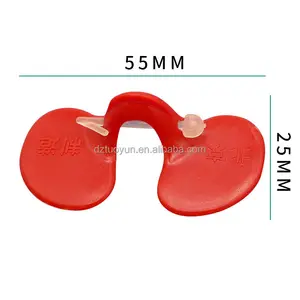 TUOYUN Factory Wholesale 1000 Eye Farms Red Chicken Glasses For Poultry Farm 5.5cm