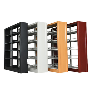 <span class=keywords><strong>Librero</strong></span> Moderno de 5 Niveles, Estantería de Acero Blanco, Estantería Metálica Doble para Biblioteca, Muebles de Oficina, Uso en Exteriores, Material de Hierro - Product Image 1