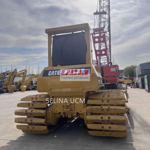 รถดันดิน CAT D7R ได้รับการรับรองมาตรฐาน EPA CE นำเข้าจากญี่ปุ่น สภาพดีเยี่ยม มือสอง รถแทรคเตอร์ Caterpillar รุ่น D7G D8K ซีรีส์ D6R พร้อมหัวเจาะ - Product Image 4