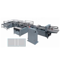 Machine automatique de fabrication de couvertures rigides Machine de fabrication de boîtes cadeaux