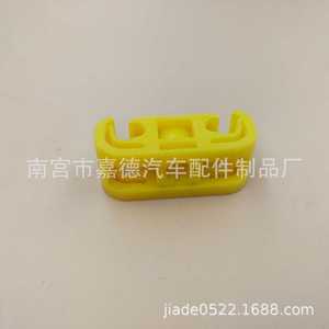 Clips para arneses de cables, abrazaderas localizadoras de plástico de 2 orificios para fijación de tuberías de aceite automotrices - Product Image 2