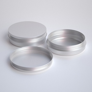 Envase Redondo de Aluminio de 180g/ml, Reciclado, para Crema Cosmética, Tarro de Aluminio para Crema Cosmética - Product Image 2