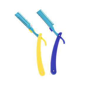 Soumei Hidemi - Soporte Plegable para Recortador de Cejas con Cuchilla Intercambiable de 13.5 cm, Herramienta de Maquillaje Profesional - Product Image 2