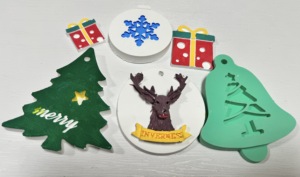 Muñeca de yeso aromática personalizada para regalo de Navidad/Halloween, hecha a mano, sin aire, para decoración de interiores, fundición de yeso alfa. - Product Image 3