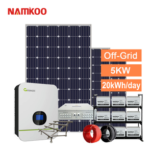 ระบบพลังงานแสงอาทิตย์แบบออฟกริด 10kw 15kw 25kw ราคาชุดระบบโซลาร์เซลล์ - Product Image 1