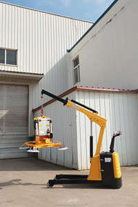 Équipement <span class=keywords><strong>de</strong></span> levage <span class=keywords><strong>de</strong></span> verre par aspiration 400-1200 kg avec ventouses, télécommande et rotation à 360° pour usage en construction - Product Image 6