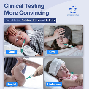 Thermomètre numérique médical pour bébé, type stylo, étanche, à tête flexible, prix avantageux - Product Image 4