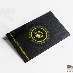 Tarjeta de Visita de Acero Inoxidable Negro de Alta Calidad, Personalizada con Corte Láser, Mini Etiqueta RFID/NFC T5577/1K EM4305, Impermeable, para Pagos - Product Image 3