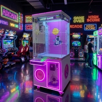 Machine de grue à jouets en gros pour salle de jeux de parc d'attractions